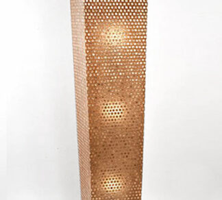 Φωτιστικό Δαπέδου με Κασπώ από Fiberglass με 3 φώτα