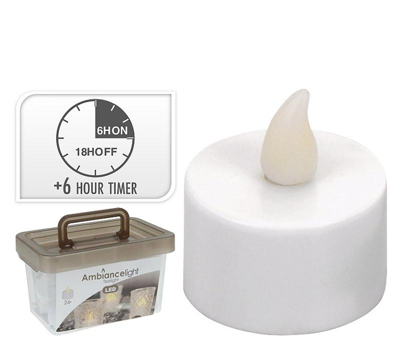 Σετ 24τεμ. Ρεσό με Led και χρονοδιακόπτη