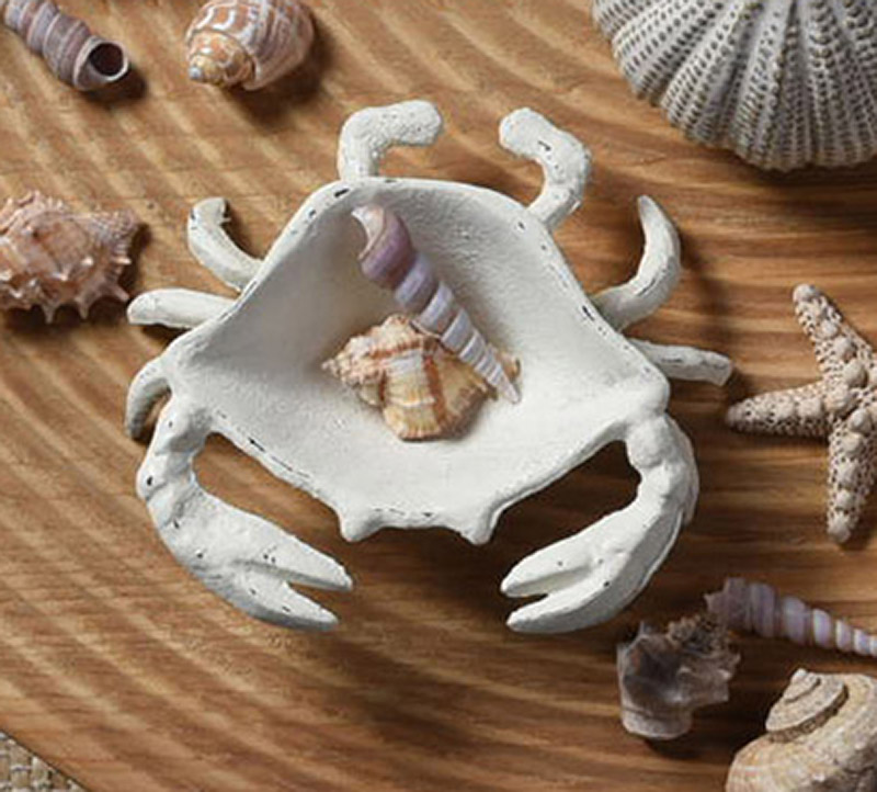 Σαπουνοθήκη από μαντέμι σχ.κάβουρας λευκό χρ.16