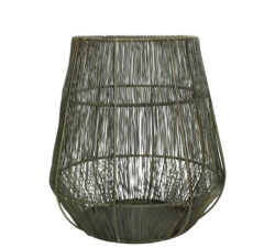Συρμάτινο πλεκτό φανάρι μπρονζέ