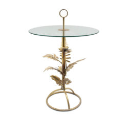 Στρογγυλο side table "Monstera"