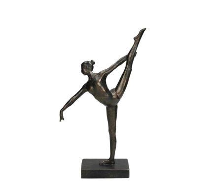 Διακοσμητική μπαλλαρίνα μπρονζέ χρ., 32.5cm