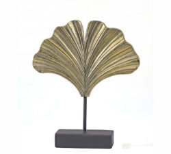 Διακοσμητικό χρυσό φύλλο Gingko  σε βάση 30x35.5cm