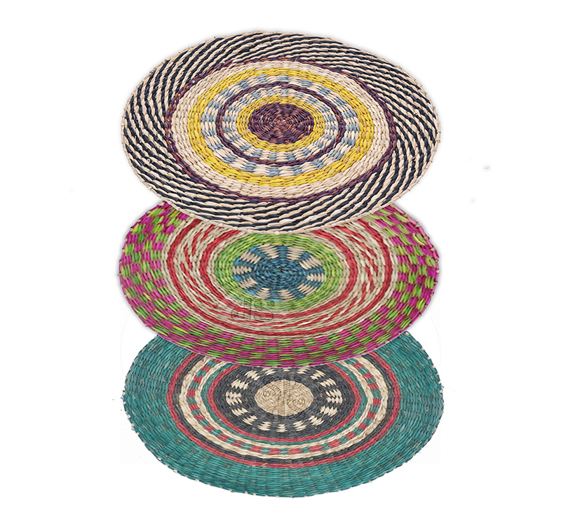 Σουπλά Seagrass σε Boho σχέδια δ.35cm