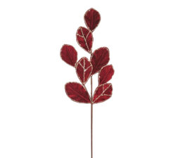 Magnolia leaf spray Burgundy