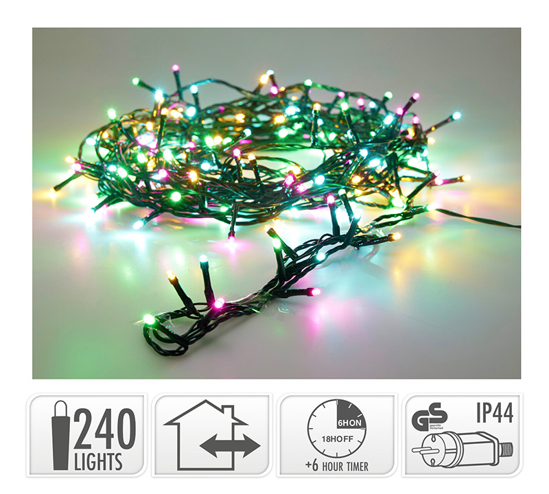 240Led-(IP44) 8 πρόγραμ.