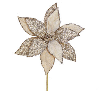 Aλεξανδρινό με πέτρες σαμπανί οργανζα 45cm