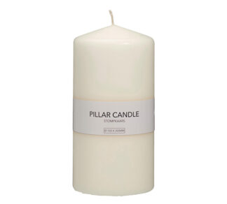 Kερί κορμος λευκό 10x20cm