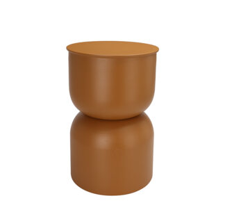 Side table "U" σε εκάι χρώμα διαμ.31cmx46cm