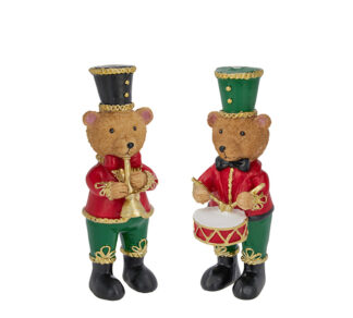 Αρκουδάκια με μουσικά οργανα & στολή 17.5cm