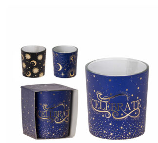 Αρωμ.κερί σε γυαλί 7x7