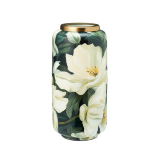Βάζο εμαγέ "Μανώλια" 15x30cm