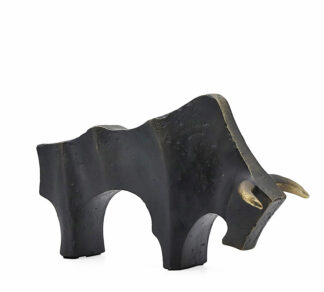 Διακοσμητικός ταύρος μαύρο χρ.