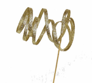 Κλαδί σπιράλ χρυσό χρ.