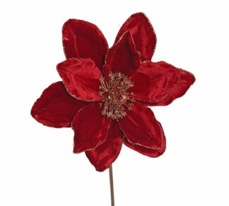 Μανώλια "Lux" κόκκινο βελούδο