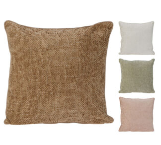 Μαξιλάρι ύφασμα σενίλ 45x45cm