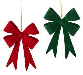 Μεταλ.Φιόγκος σε 2χρ.(κόκ&πράσινο) 15x23cm