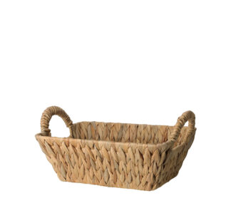 Παραλ/μο καλάθι υάκινθου με λαβές 30x20cm