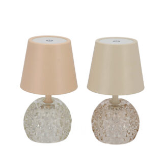 Πορτατίφ Led γυάλινη βαση