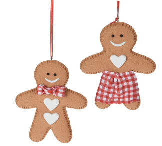 Στολίδι gingerbread Αγόρι & Κορίτσι