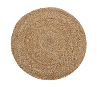 Στρογγυλό σουπλά από Γιούτα 37cm