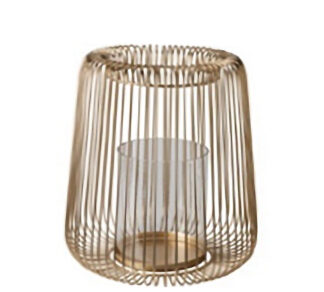 Φανάρι μεταλλικο με γυαλί