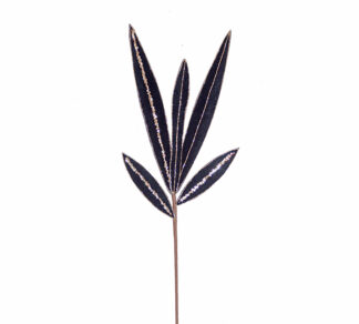 Φύλλο λόγχης μπλε βελούδο 56cm