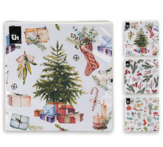 Χαρτοπετσέτες 33x33εκ σετ 16τεμ.