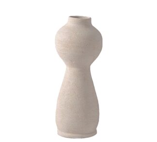 Χειροποίητο βάζο terracotta "Curves"