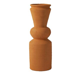 Χειροποίητο βάζο terracotta 'Forms" 15x44cm