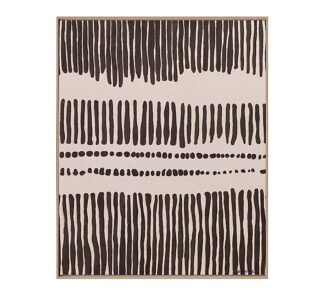 Ethnic Hand paint με κορνίζα 3