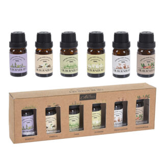 Αιθερια έλαια 10ml  σετ με 6 αρώματα