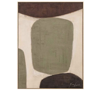 Ανάγλυφο Hand paint με κορνίζα 4