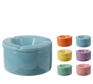 Αντιανεμικό τασάκι σε 6 φωτεινά χρώματα