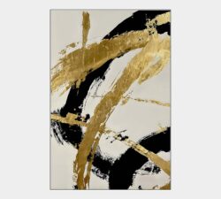 Αφηρημένο Hand paint με κορνίζα 3