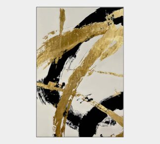 Αφηρημένο Hand paint με κορνίζα 3