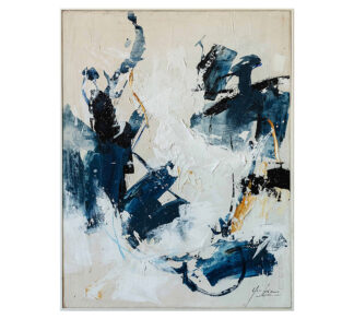 Αφηρημένο Hand paint με κορνίζα 4