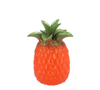 Βάζο σχ.ανανάς σε πορτοκαλί χρ.