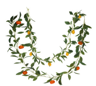 Γιρλαντα με λεμόνια και μανταρίνια 180cm