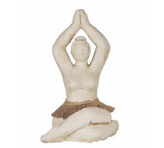 Γυναικεία φιγουρα με φούστα χούλα από σχοινί 28cm