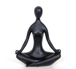 Διακοσμητική φιγούρα Yoga μαυρο χρ.