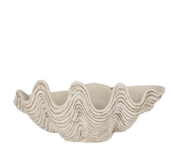 Διακοσμητικό μπολ σε σχήμα κοχυλιού 38cm