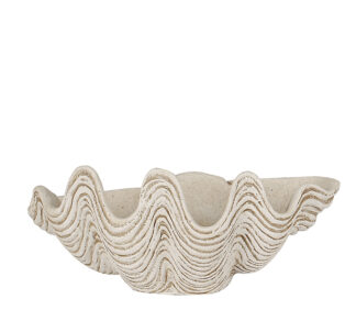 Διακοσμητικό μπολ σε σχήμα κοχυλιού 38cm