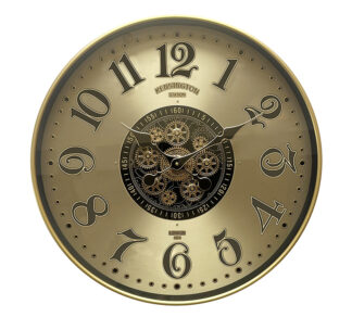 Μηχανικό ρολόι vintage σε μπρονζέ/χρυσό