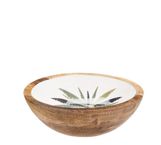 Μπολ mango εμαγέ ντεκόρ φοίνικα 19.5cm