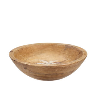 Μπολ mango με λευκό φοίνικα 23cm